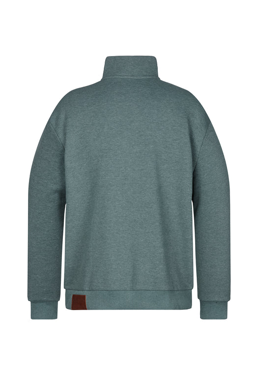 Gib ihm (Oversize) - Jungle Green Melange