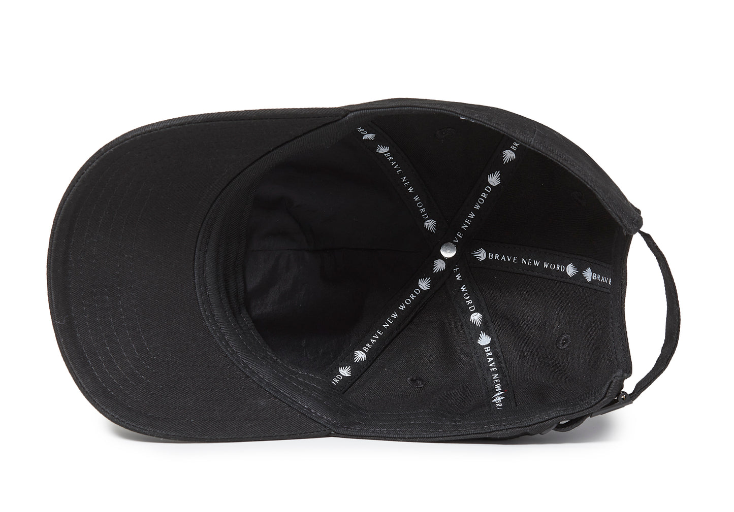 Naketano Casquette I - Blanc sur noir