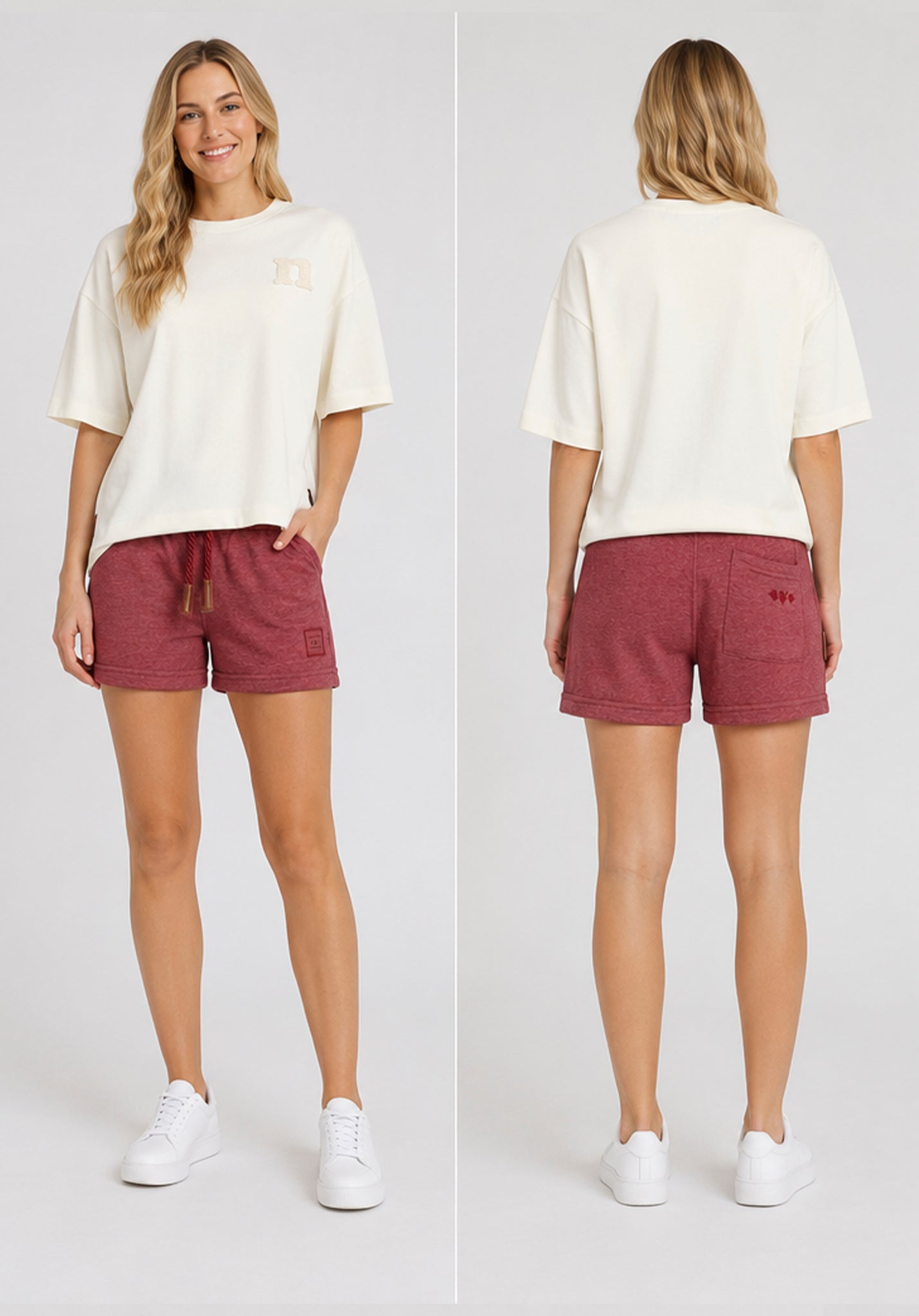 Müde Marie (Oversize) - Beige Melange