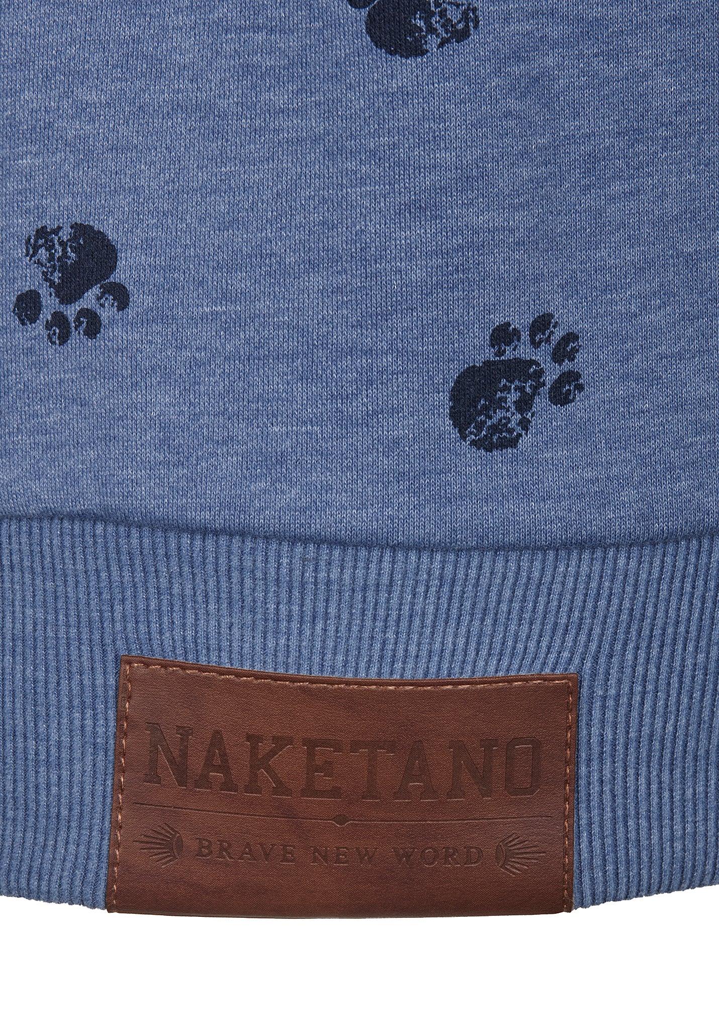 Brazzo 20 - Blue Melange Dog Print