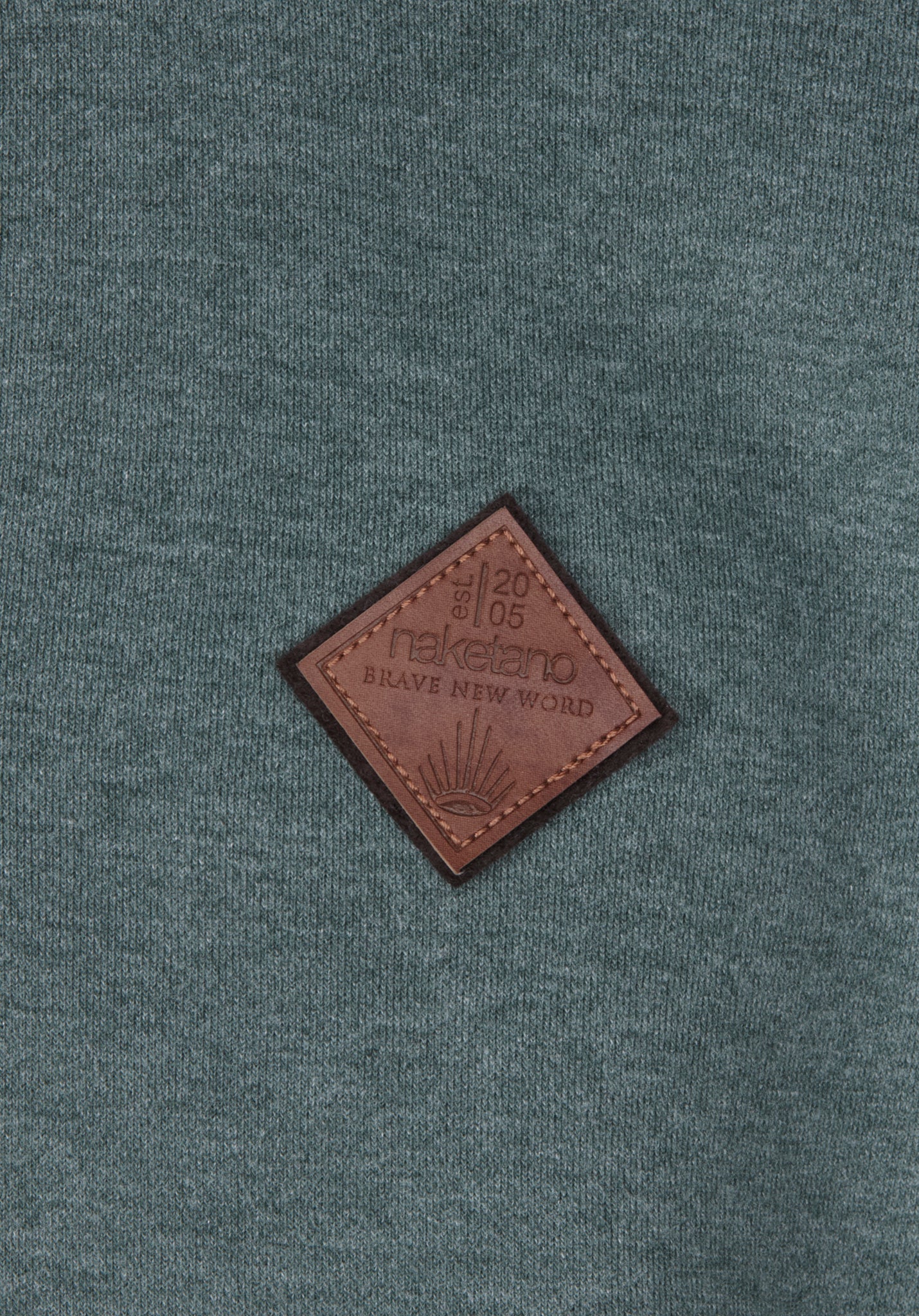 Gib ihm (Oversize) - Jungle Green Melange