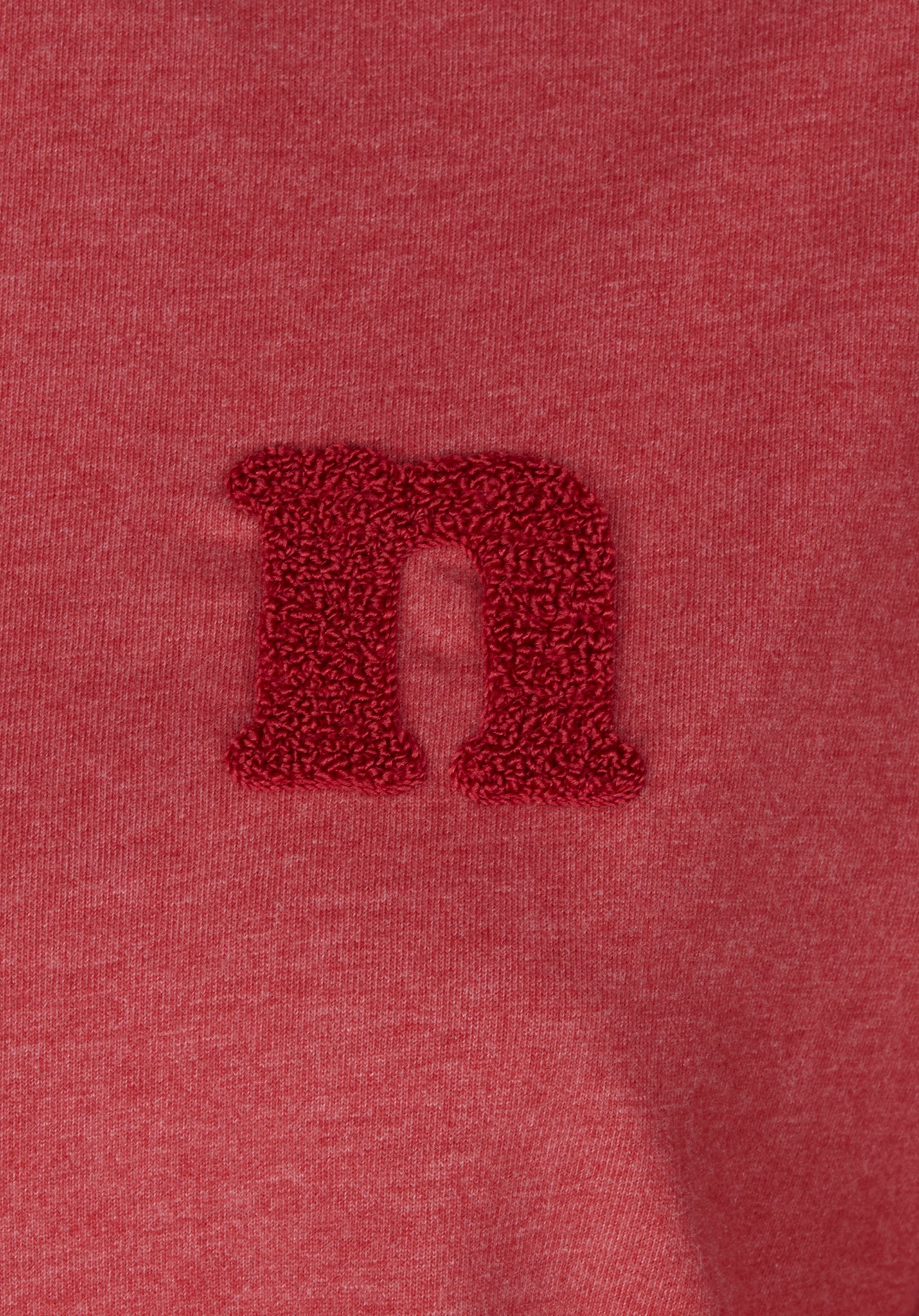 Tired Marie (Oversize) - Ruby Red Melange