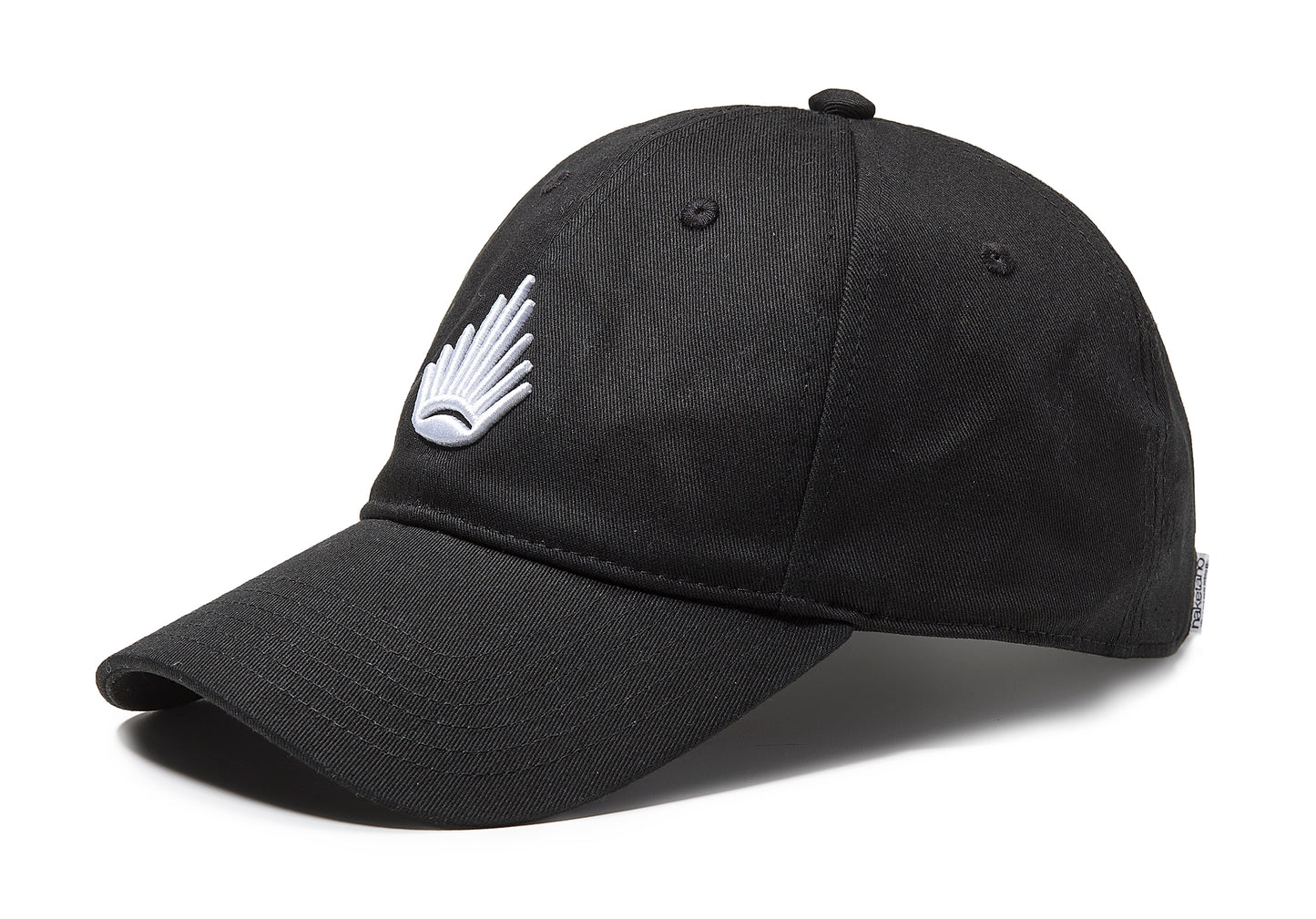 Naketano Casquette I - Blanc sur noir