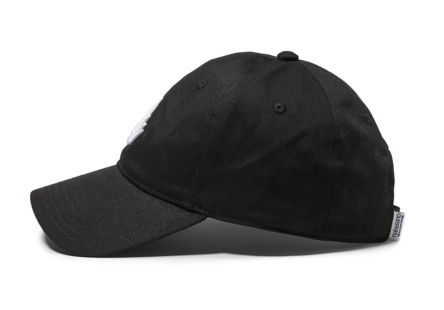 Naketano Casquette I - Blanc sur noir