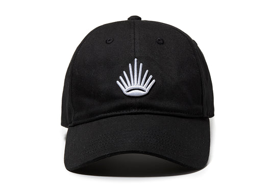 Naketano Casquette I - Blanc sur noir